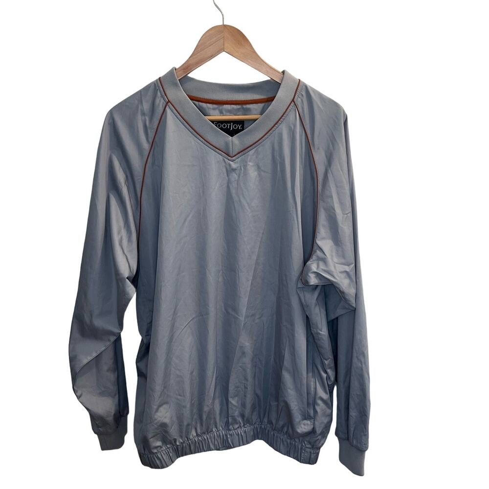 Foot Joy FJ‎  Mens Golf Windbreaker Pull Over jacket Size Large